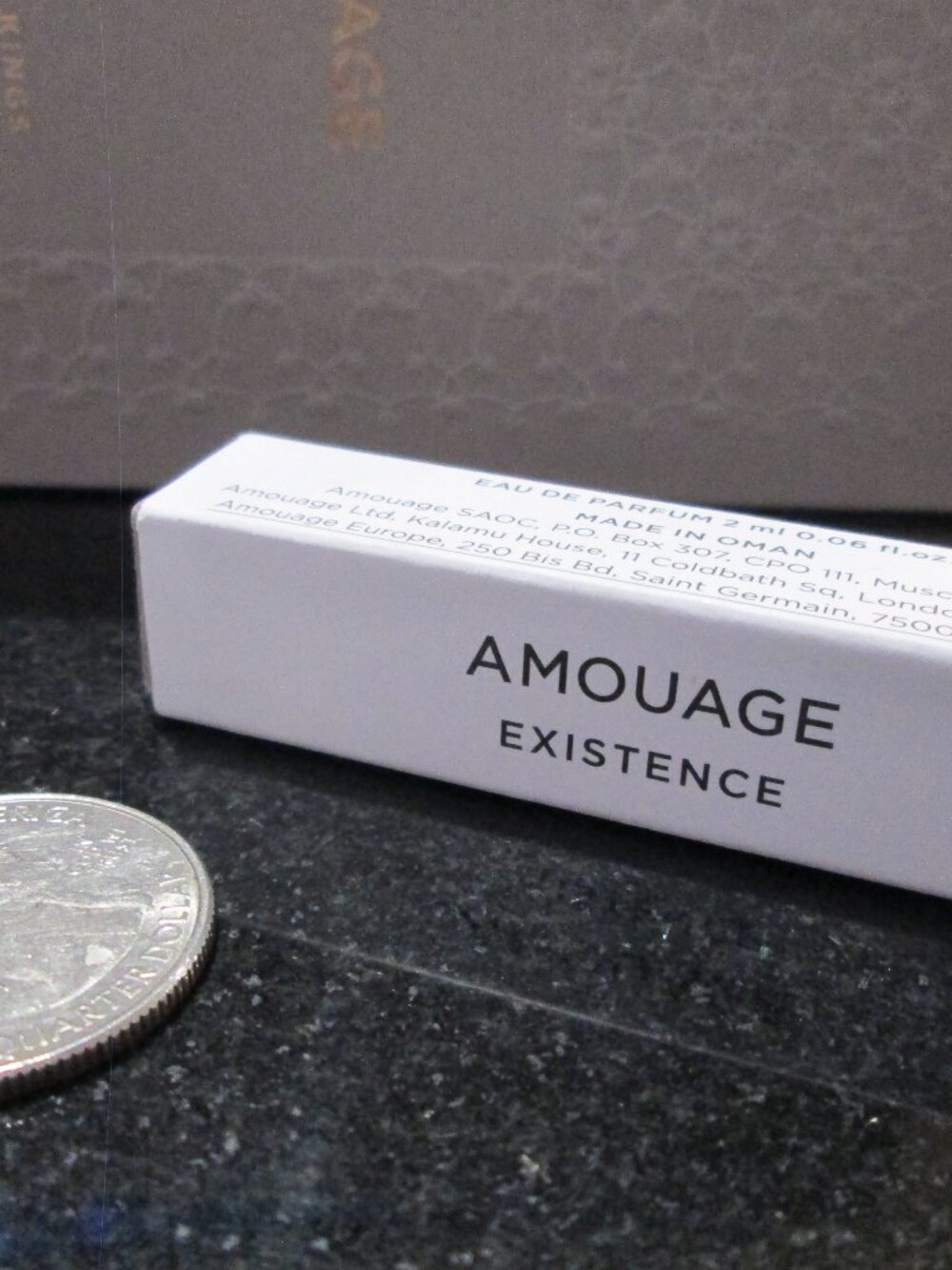 Brand new w/mini box EXISTENCE sample amouage